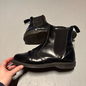 Dr Martens Flora black boots size 8